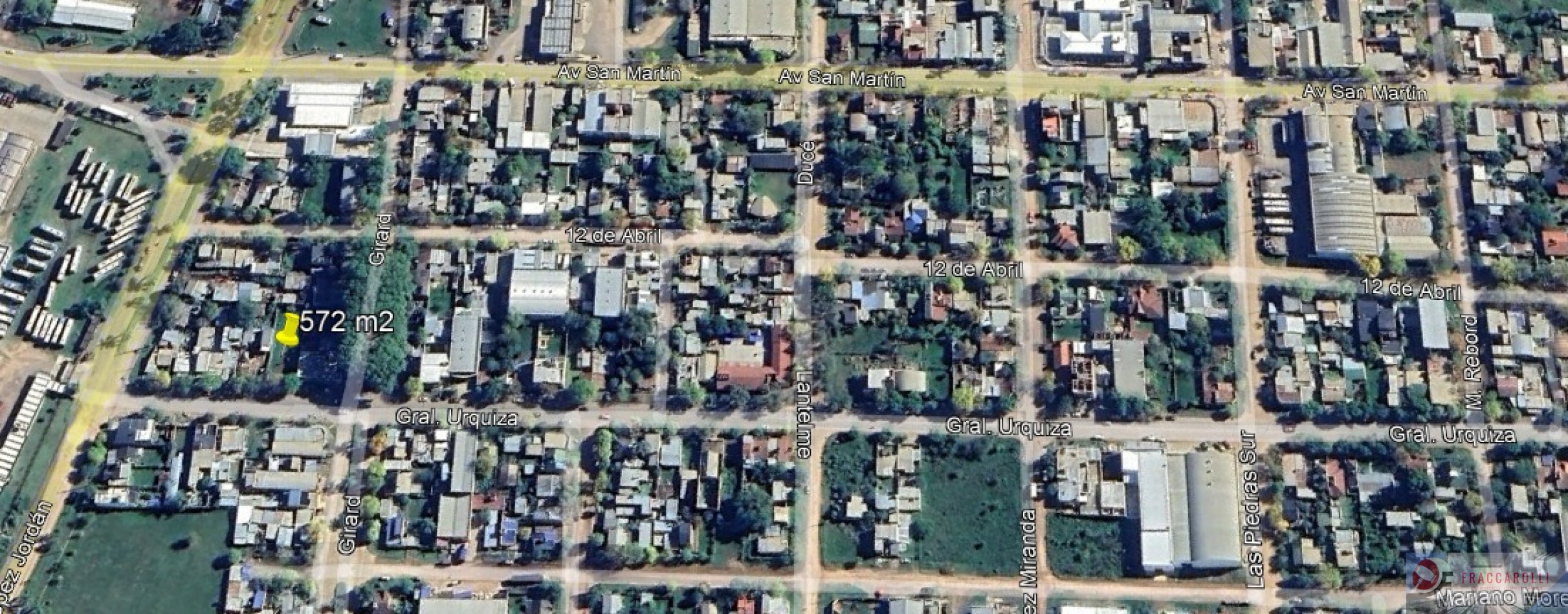Lote de 572 m2