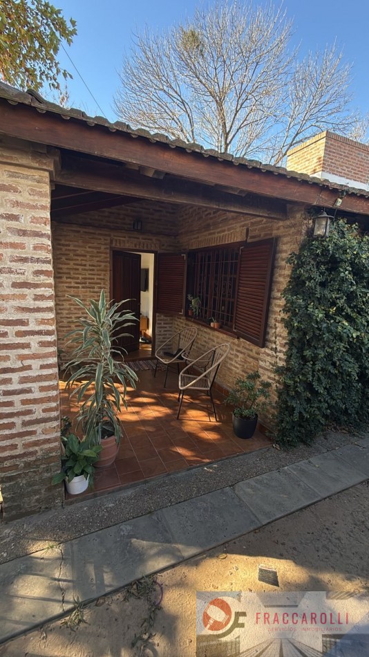 Casa con dos dormitorios en esquina